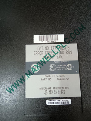 1775-MEA Allen-Bradley Memory Module PLC-3