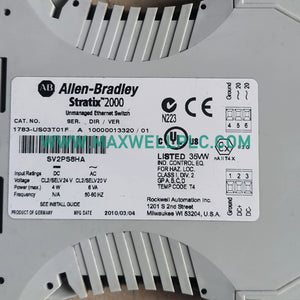 Allen-Bradley 1783-US03T01F Switches gestionados Stratix Stratix 2000 de 3+1 puertos