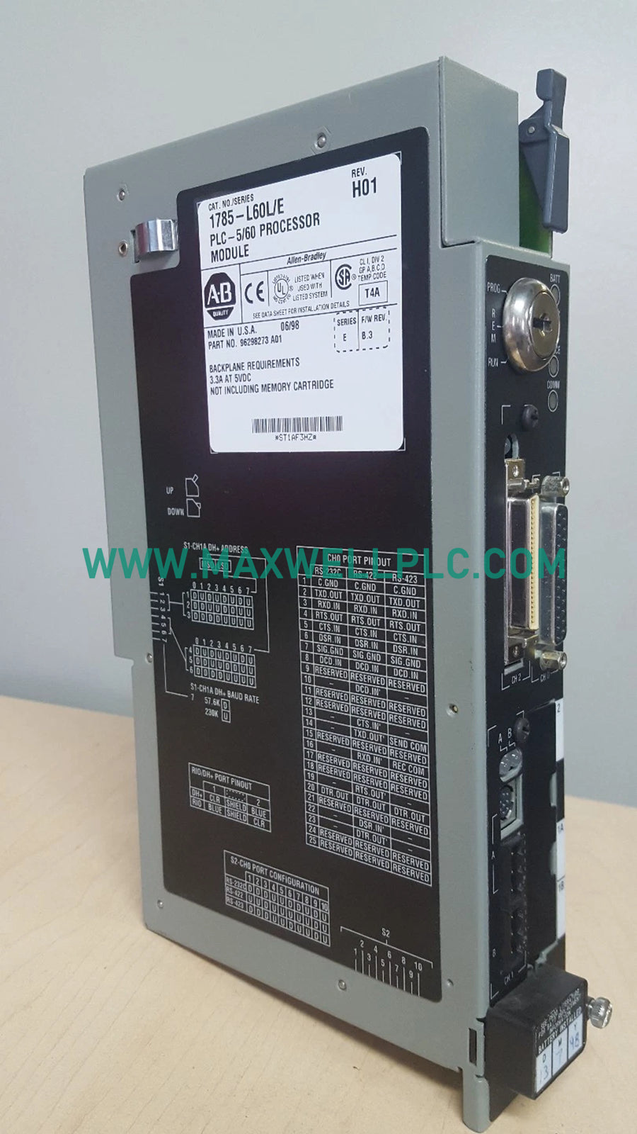 وحدة المعالج 1785-L60L من ألين برادلي PLC-5/60L