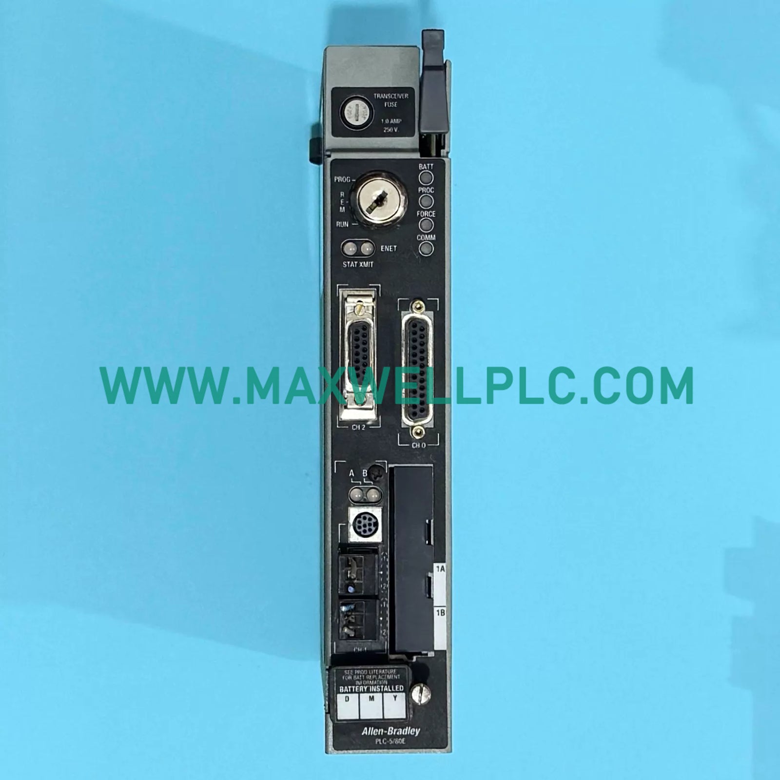 Allen-Bradley PLC-5 1785-L80E EtherNet/IP PLC-5/80E Controller