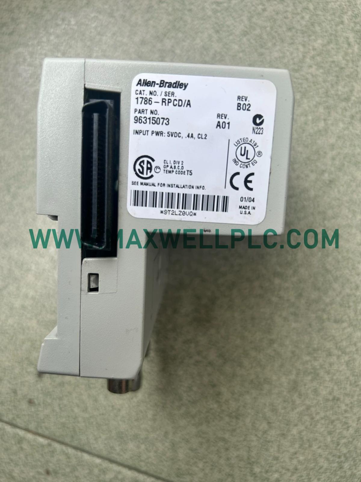 Allen-Bradley 1786-RPCD ControlNet Coaxial Hub Repeater Communication Module