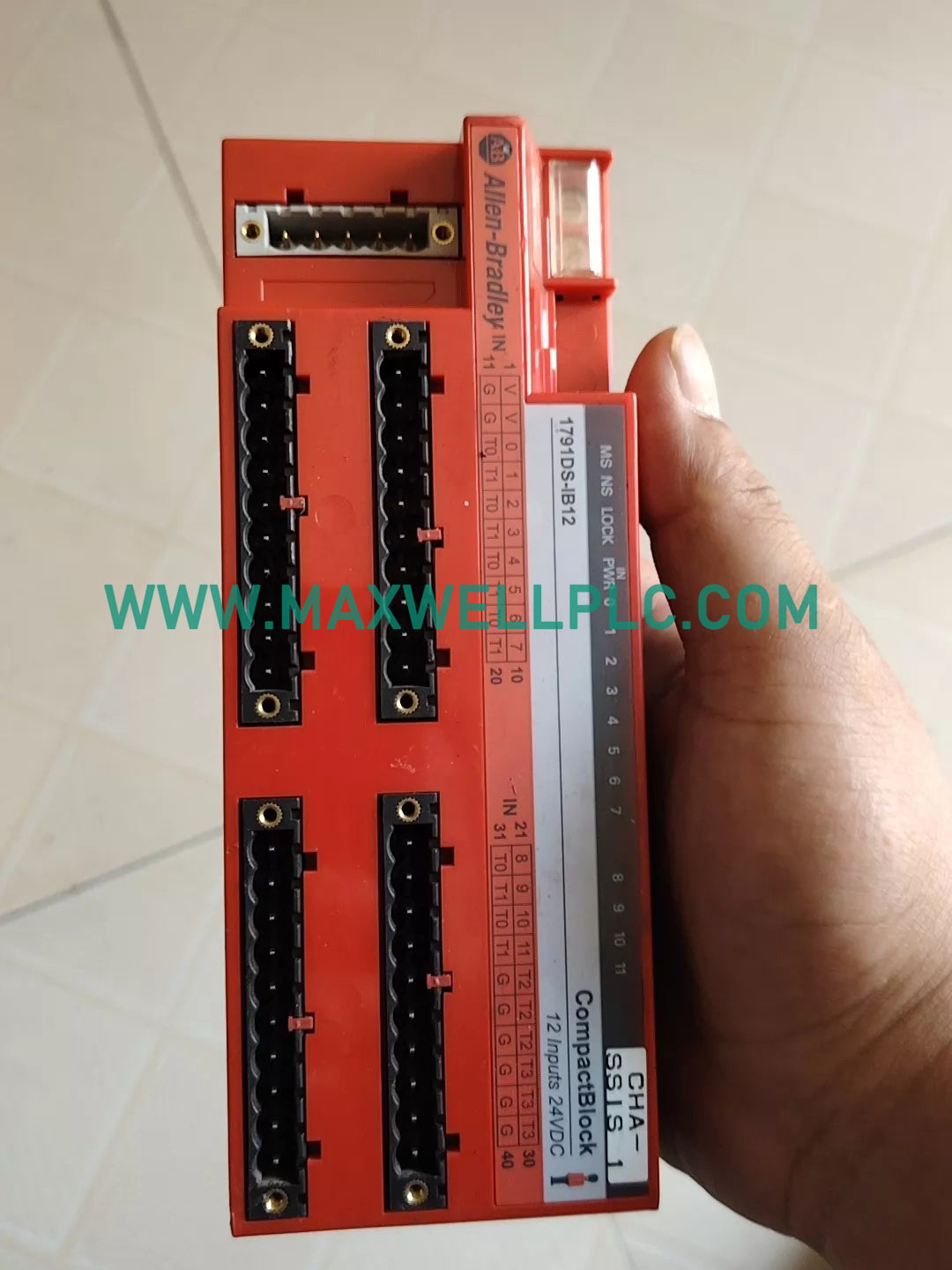 1791DS-IB12 Allen-Bradley Guard I/O 12 Point Digital Combination Module DeviceNet Safety CompactBlock