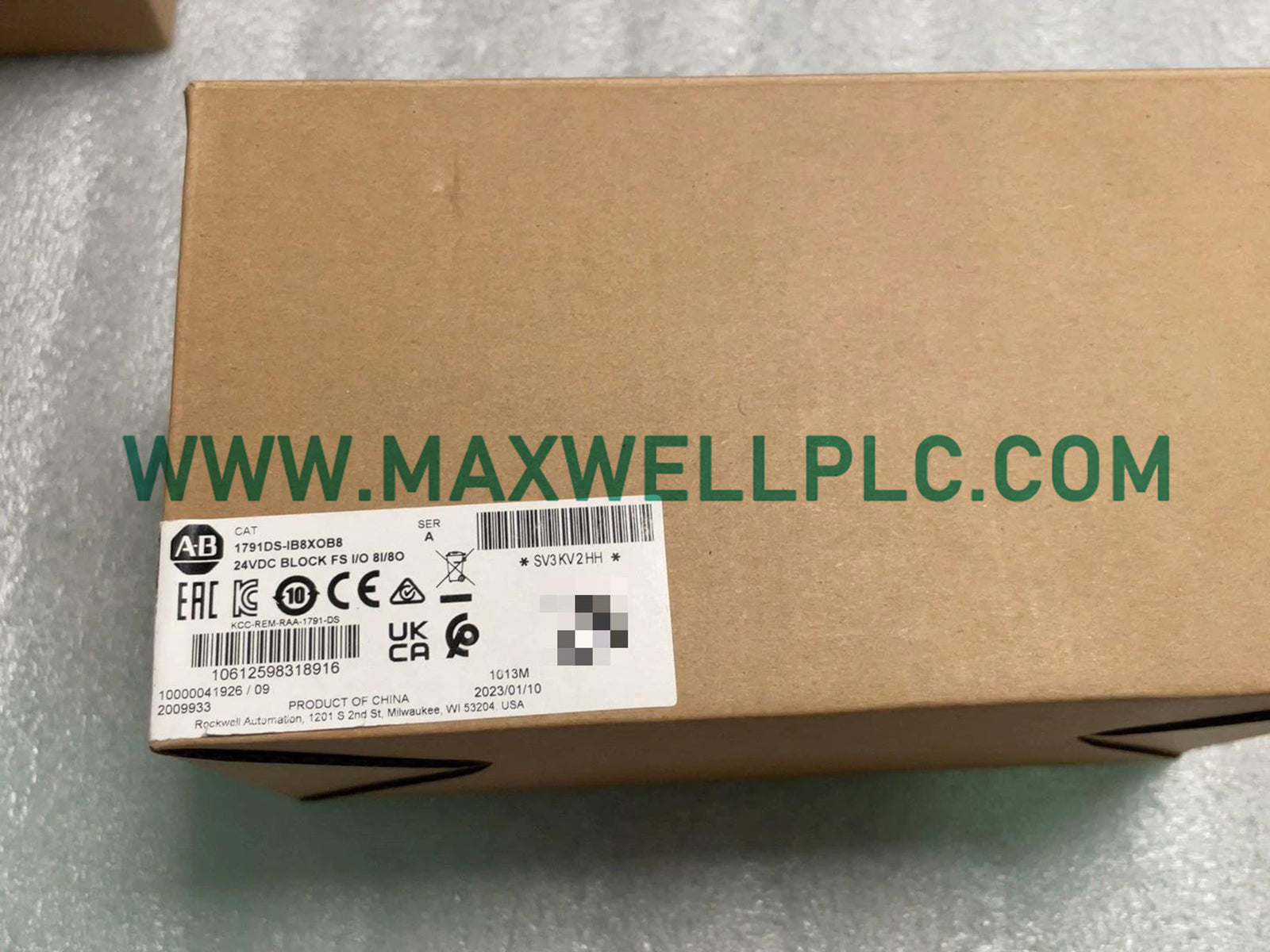 1791-DSIB8XOB8 Allen-Bradley Block I/O Series Compact Block Module