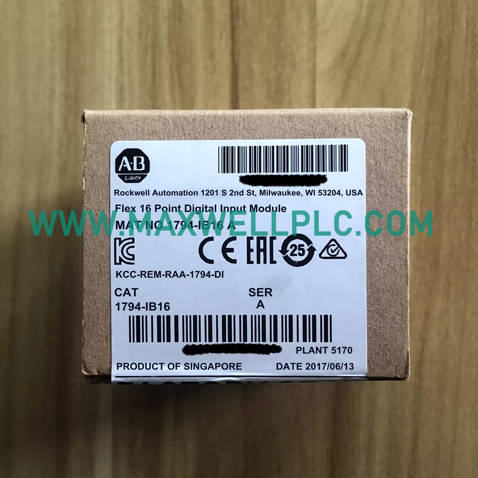 وحدة إدخال رقمية 1794-IB16D Allen-Bradley FLEX I/O