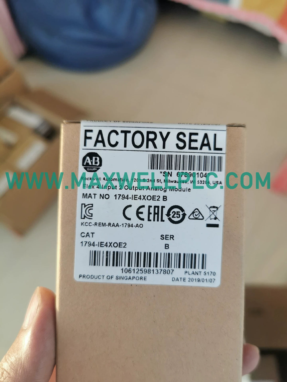 1794-IE4XOE2 Allen-Bradley Analog Combination Module FLEX I/O