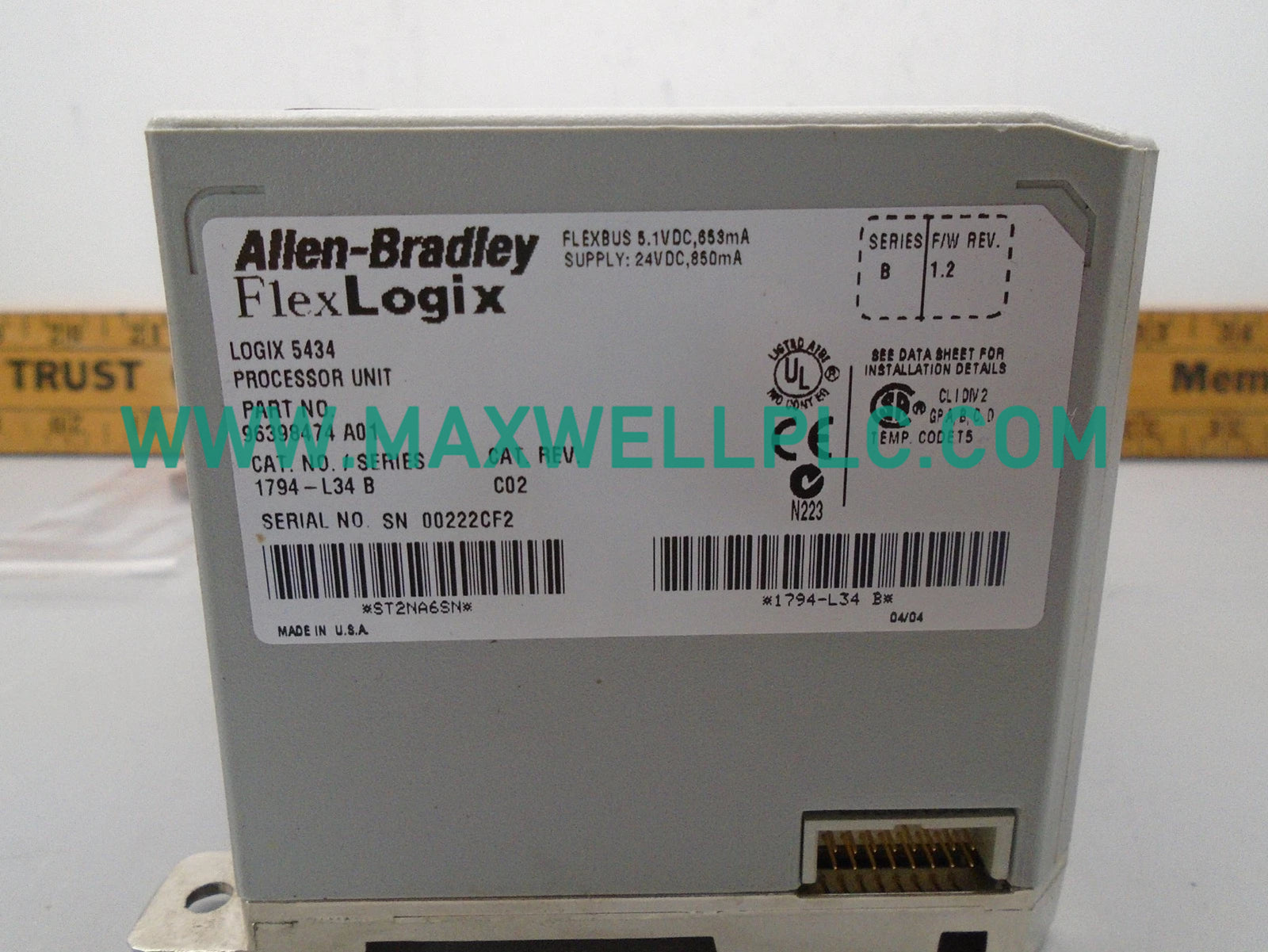 1794-L34 معالج FlexLogix من Allen-Bradley FlexLogix
