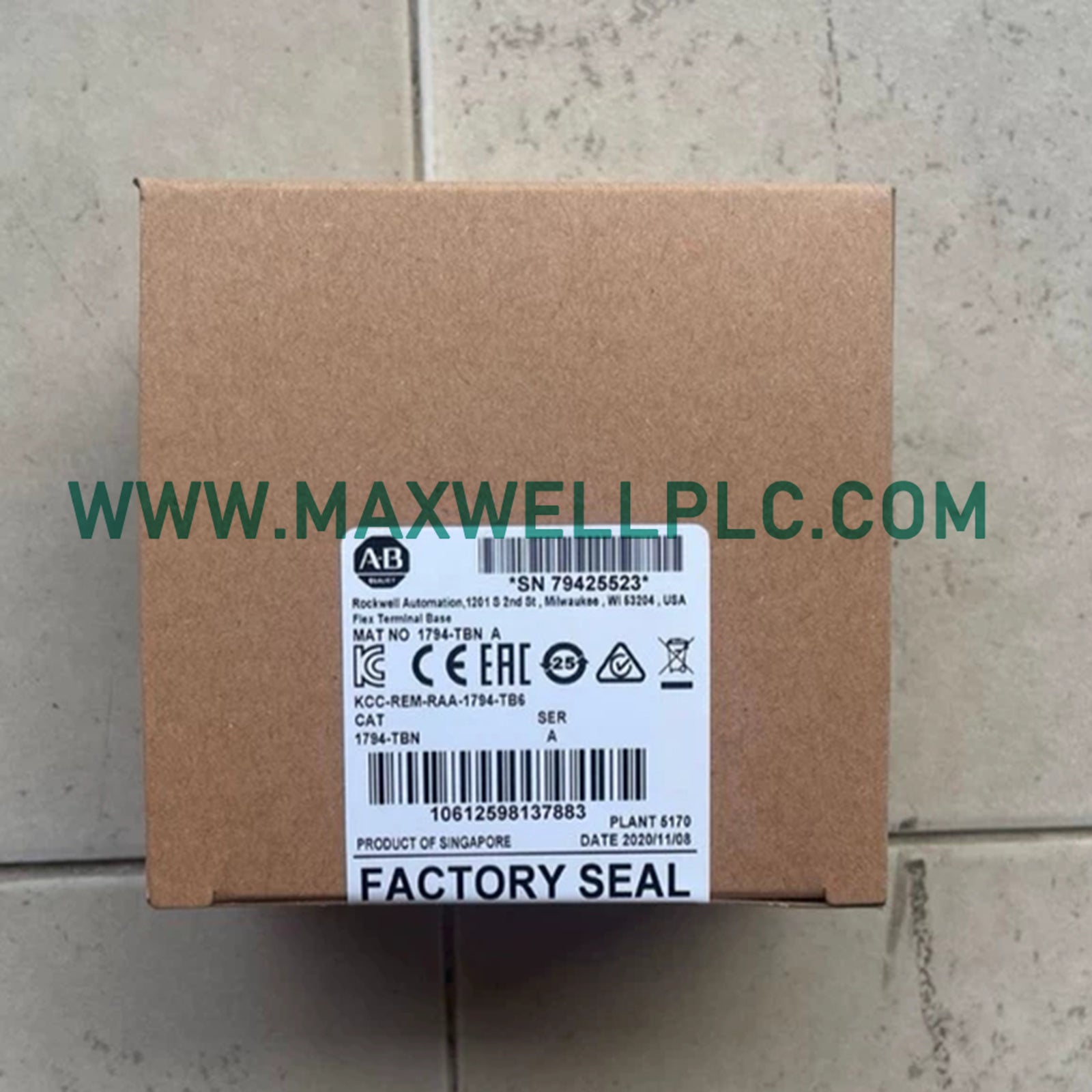 1794-TBN وحدة قاعدة طرفية Allen-Bradley FLEX I/O