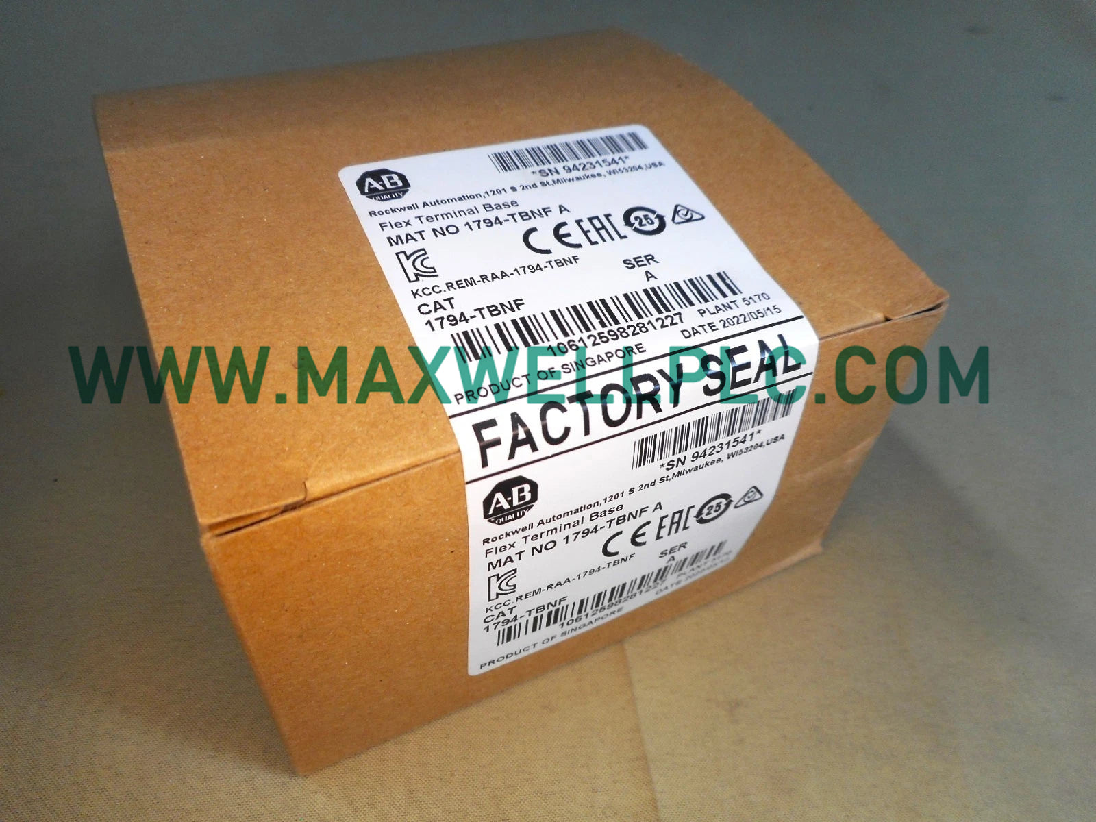 1794-TBNF Allen-Bradley قاعدة أطراف منصهرة FLEX I/O