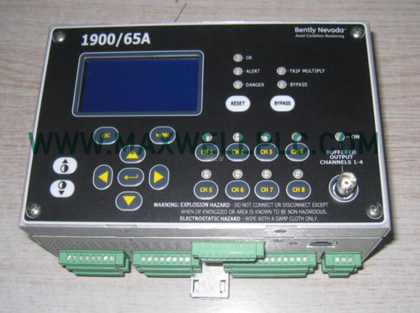 1900/65A-01-00-03-00-00 Bently Nevada 1900/65 Series General Purpose Equipment Monitor