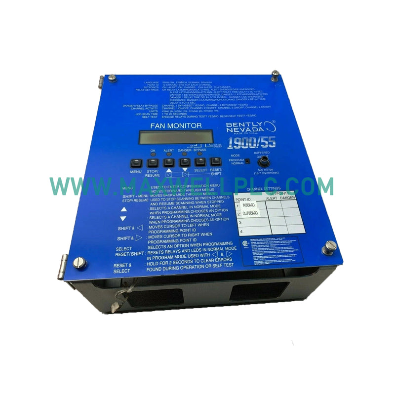 1900/55 Bently Nevada 1900 Series Fan Monitor