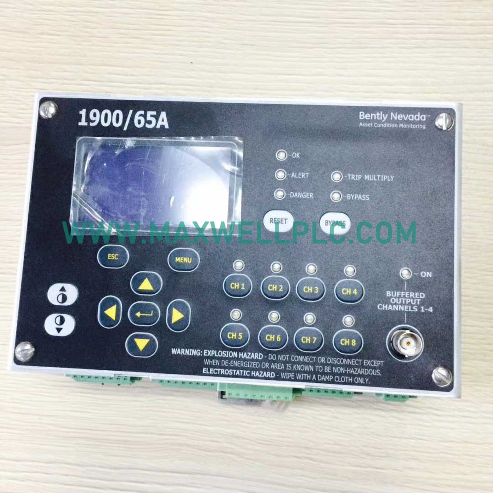 1900/65 167707-01 Bently Nevada 1900 Series General Purpose Equipment Monitor
