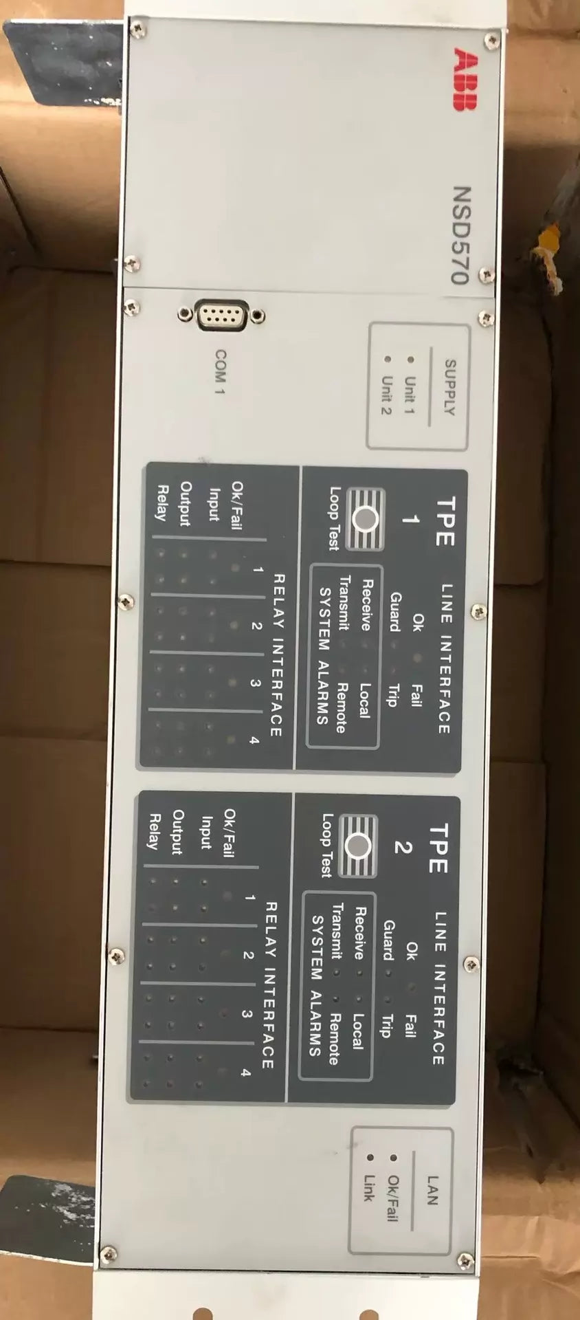 1KHW000599R0001 ABB NSD570 Teleprotection System Interface Card Module