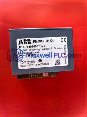 PM581-ETH 1SAP140100R0170 ABB Central Processing Unit AC500 Series