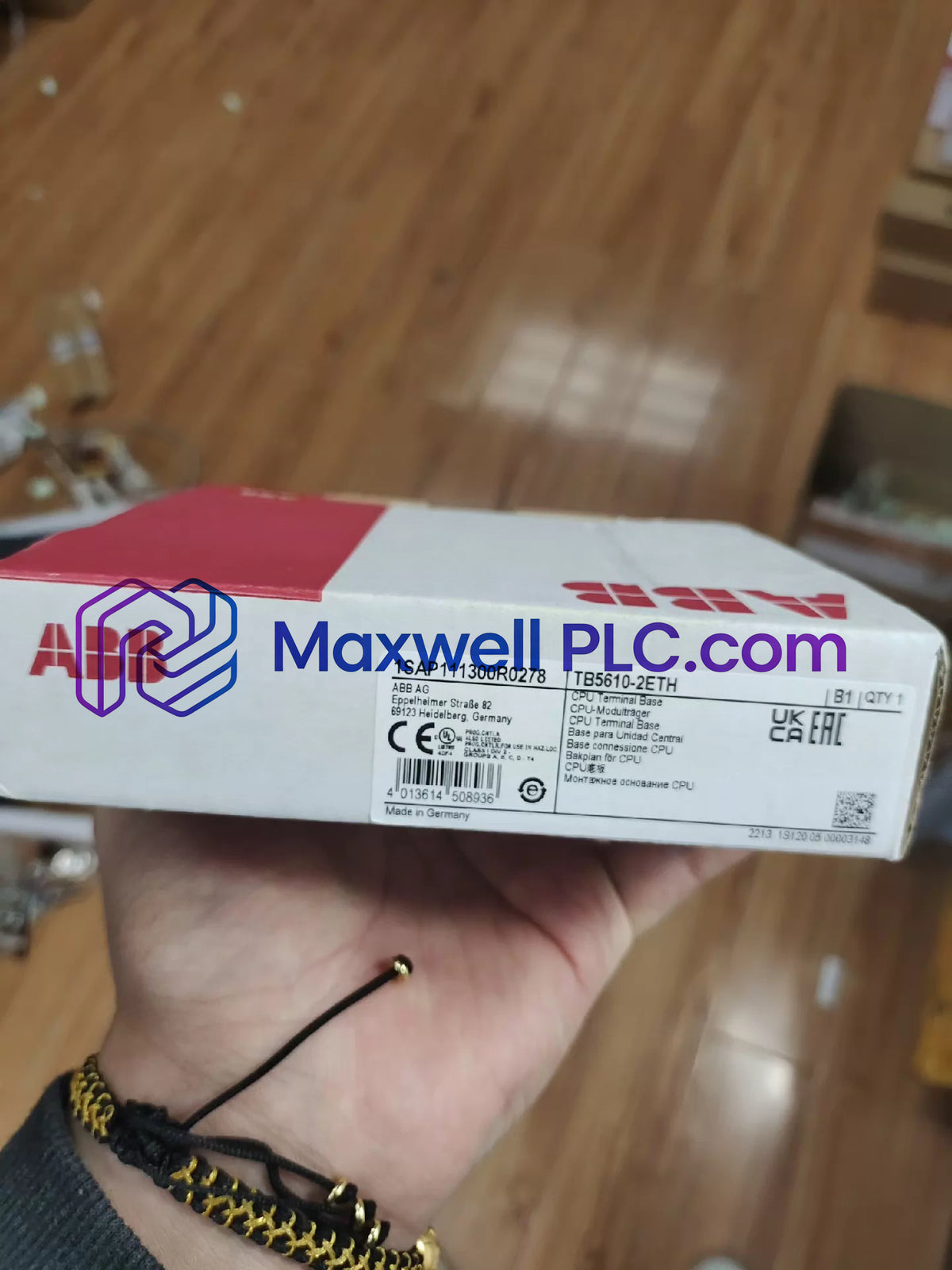 TB5610-2ETH 1SAP111300R0278 ABB AC500 Terminal base