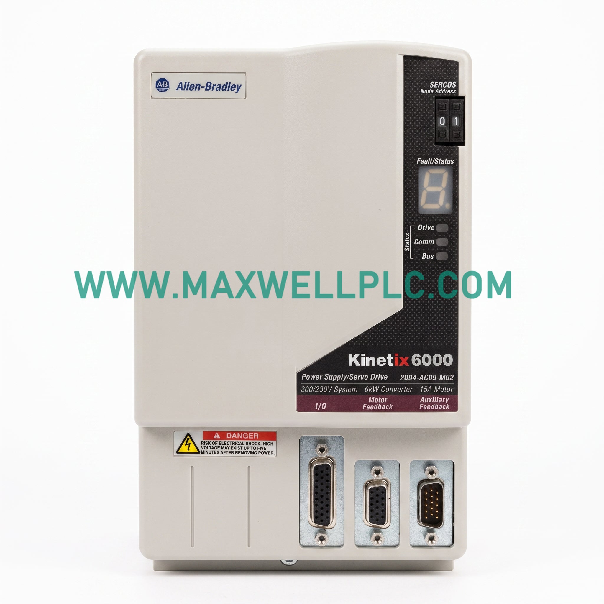 وحدة المحور المدمجة Allen-Bradley طراز 2094-AC09-M02 من سلسلة Kinetix 6000