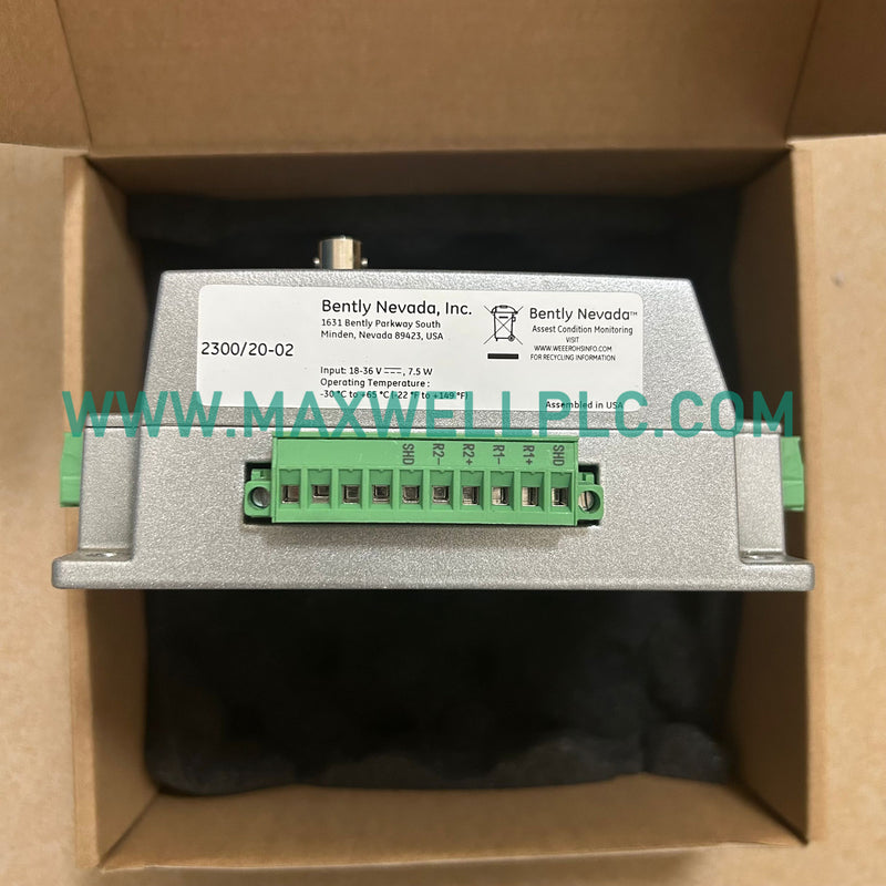 2300/20-CN Monitor de vibraciones Bently Nevada Serie 2300