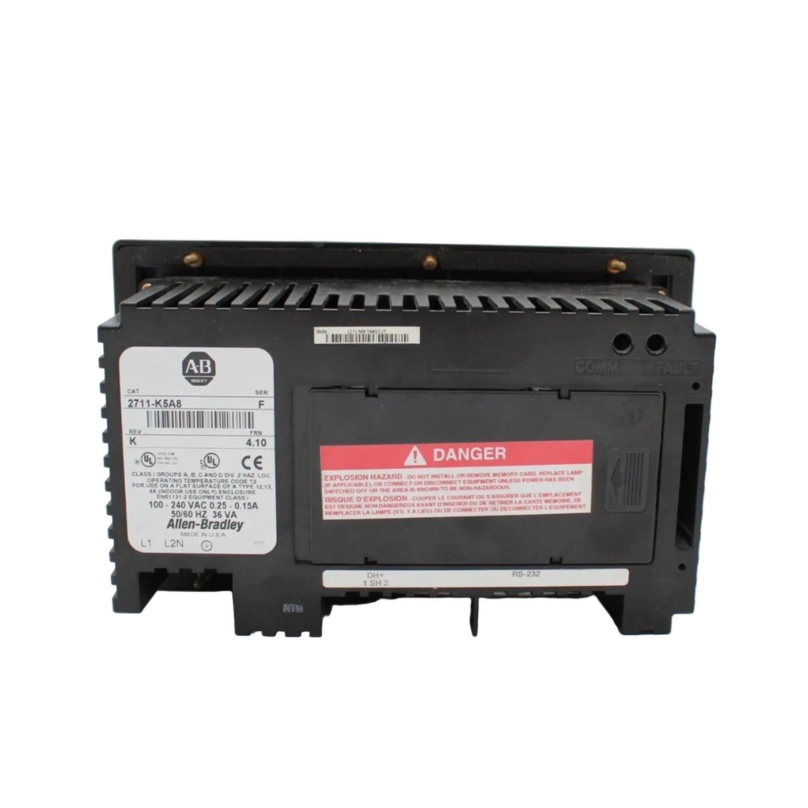 Allen-Bradley 2711-K5A8 Operator Interface PanelView 550 HMI