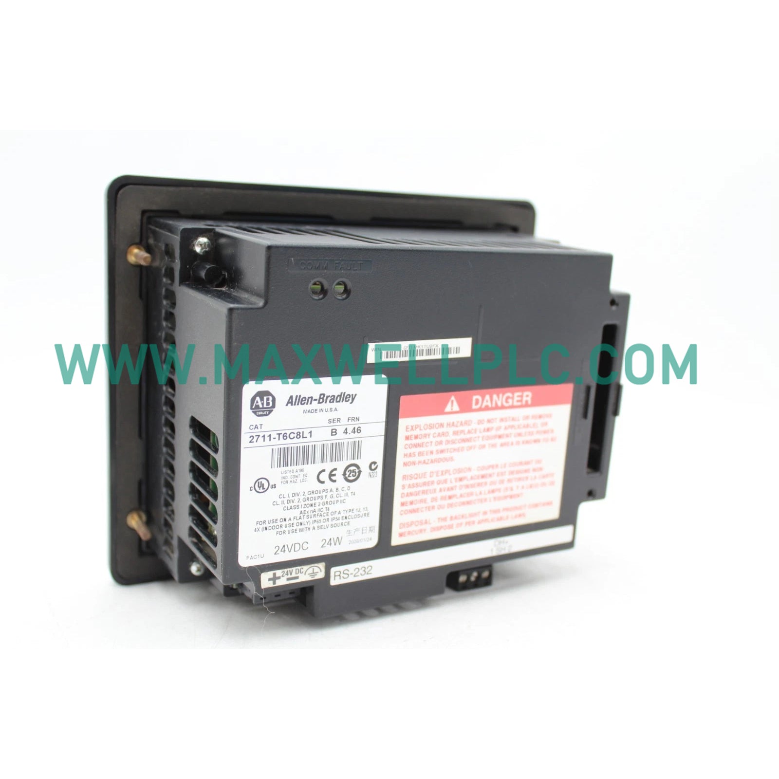 かみやページ 2711-T6C8L1 Allen-Bradley PanelView 600 Datasheet & Technical Manual