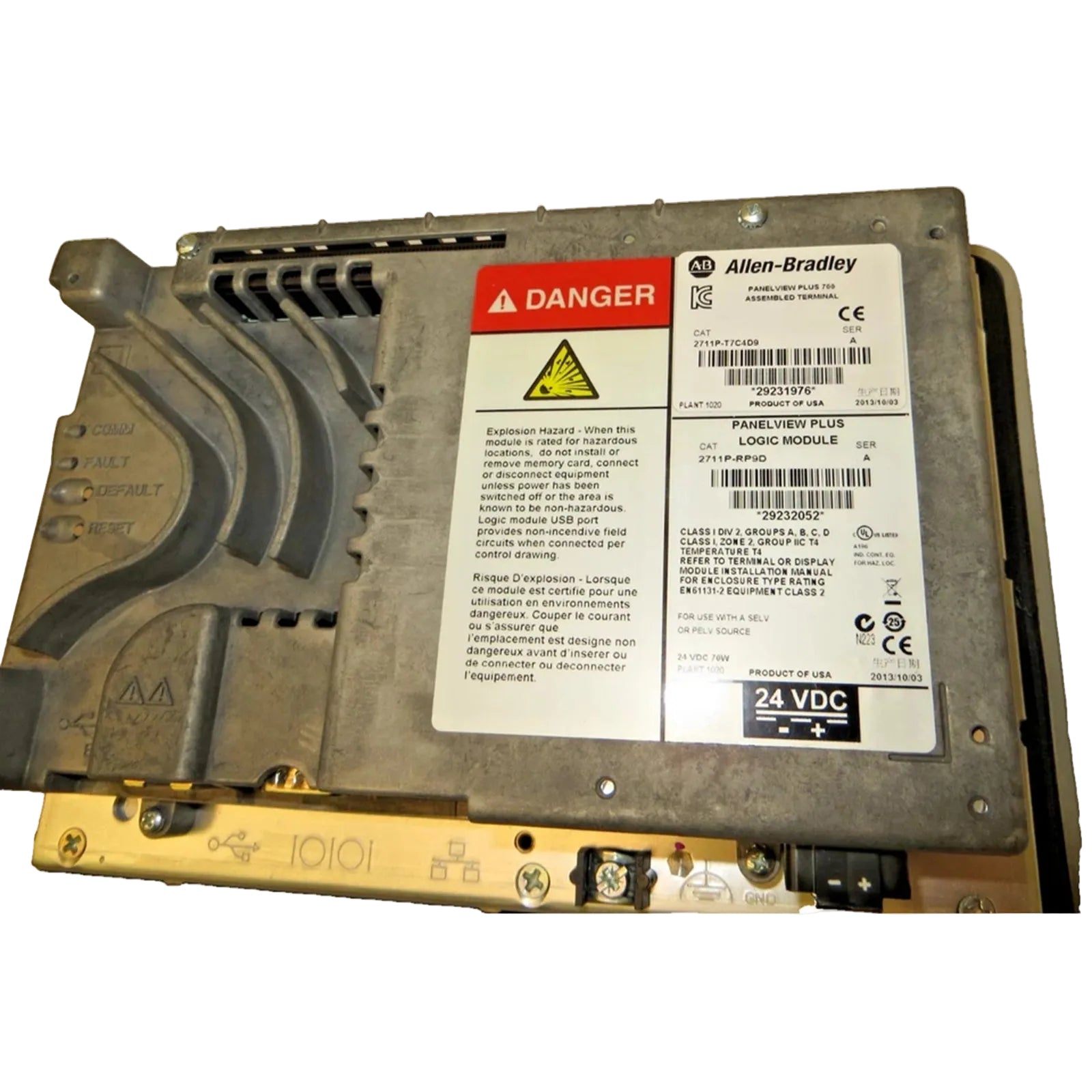 شاشة طرفية للمشغل Allen-Bradley 2711P-T7C4D9 PanelView Plus 6 700
