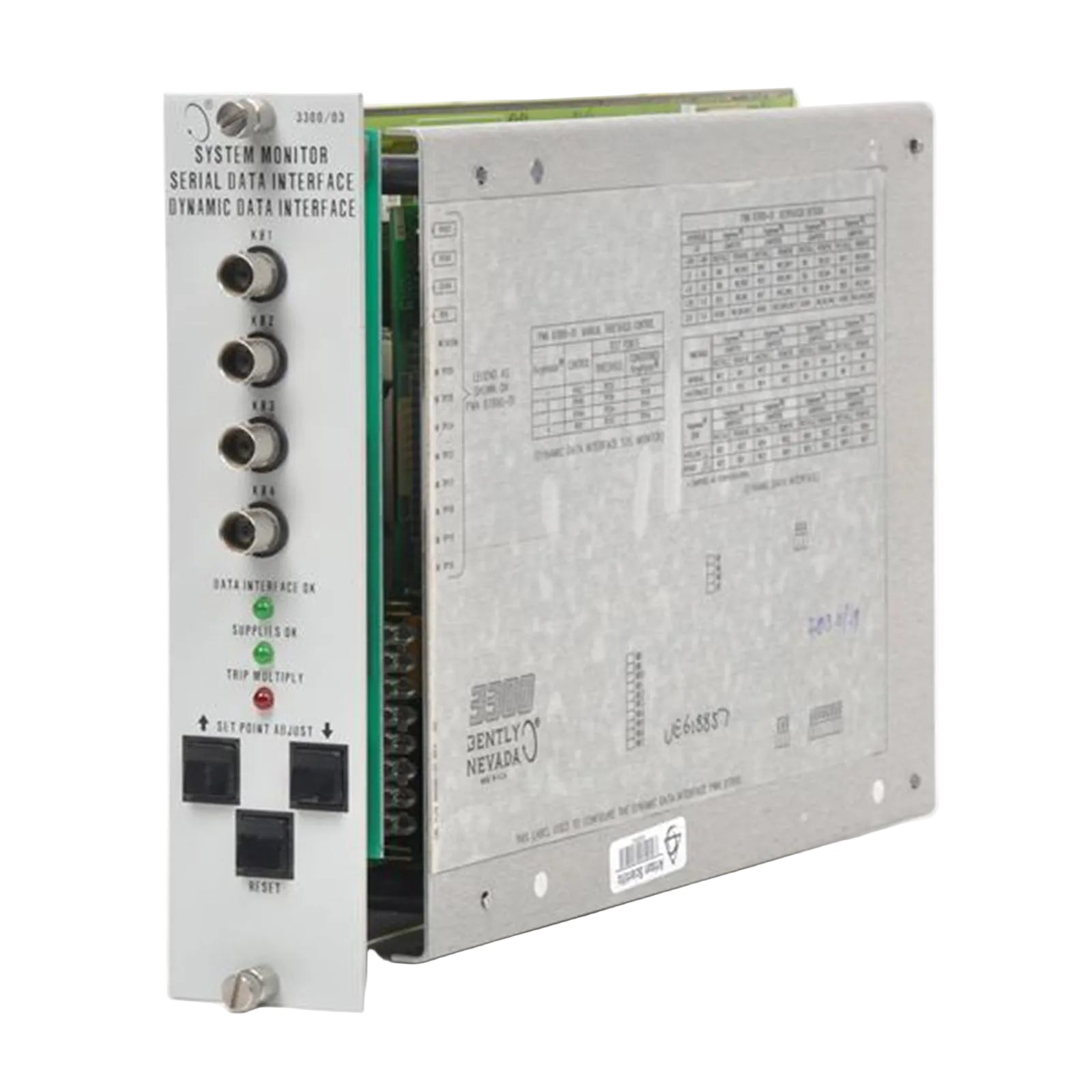 3300/03-01-00 System Monitor Module Bently Nevada 3300 Series