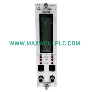 3300/25-XX-15-15-00-00-03-02 Bently Nevada 3300 Series Dual Accelerometer Monitor (جهاز مراقبة مزدوج لمقياس التسارع من سلسلة Bently Nevada 3300)