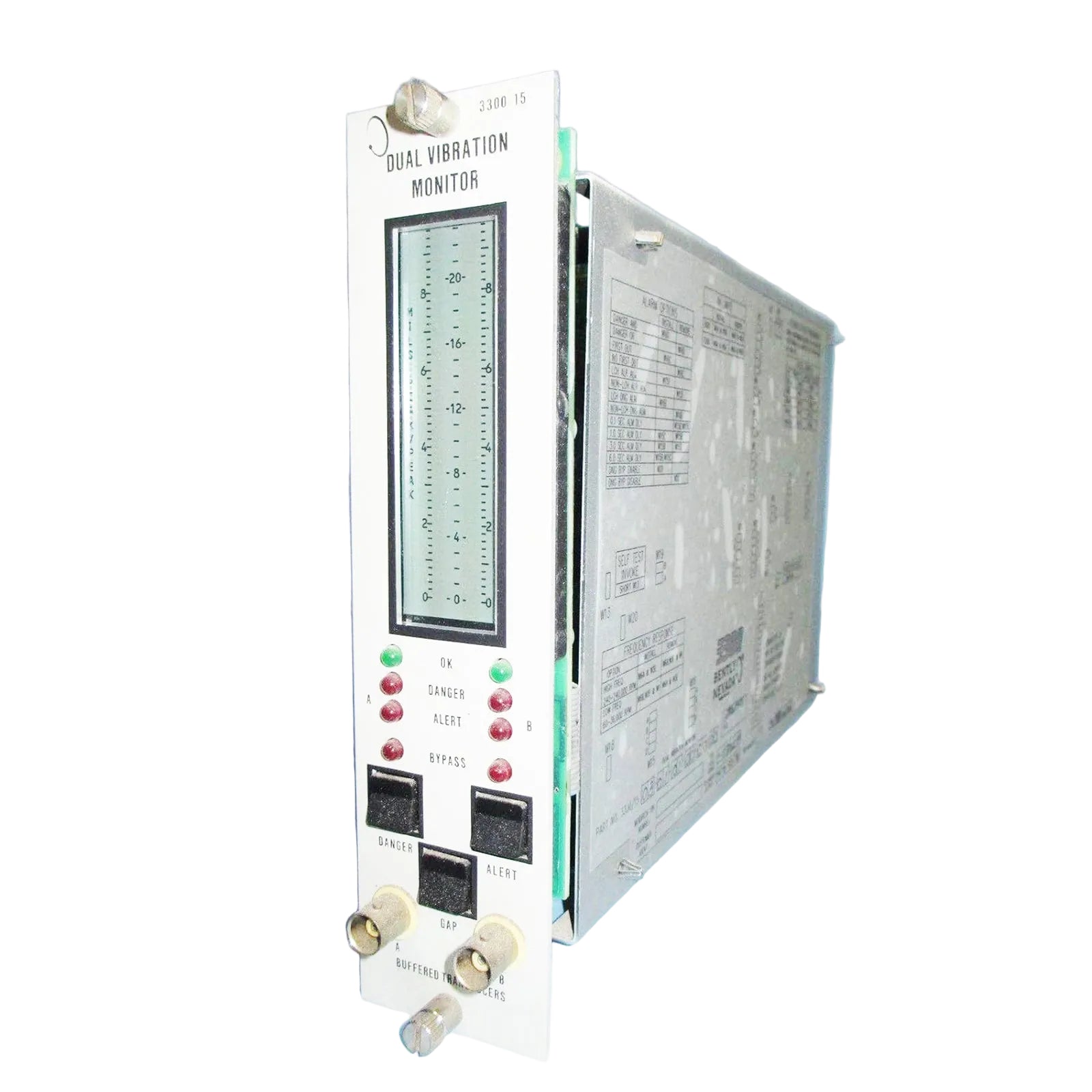 3300/15-03-01-01-00-00-00 Dual Vibration Monitor 78392-01 Bently Nevada