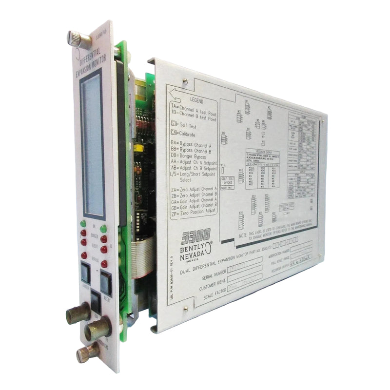 Monitor de expansión diferencial doble 3300/45 Bently Nevada 3300/45-02-01-03-00