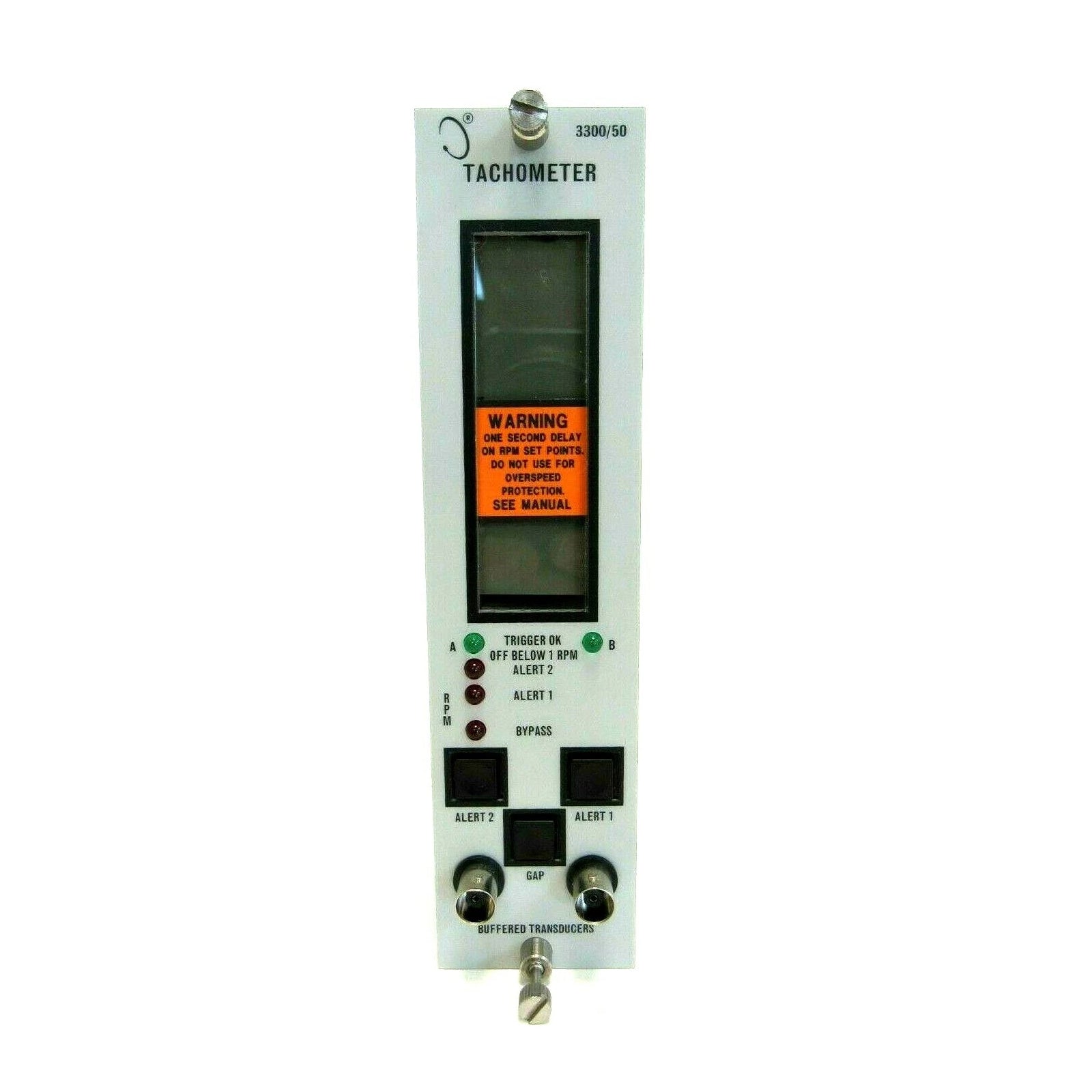 Tacómetro 3300/50-01-01-00-01 Monitor de Velocidad Rotacional Bently Nevada