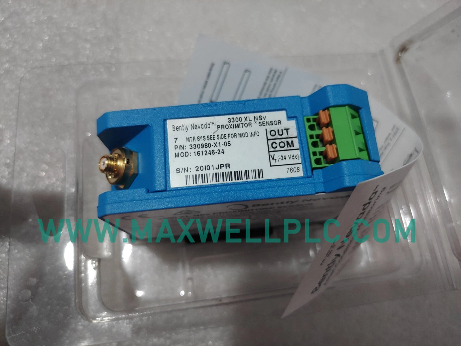 330180-X1-05 Bently Nevada 3300 System MOD:145004-57 3300 XL Proximitor Sensor