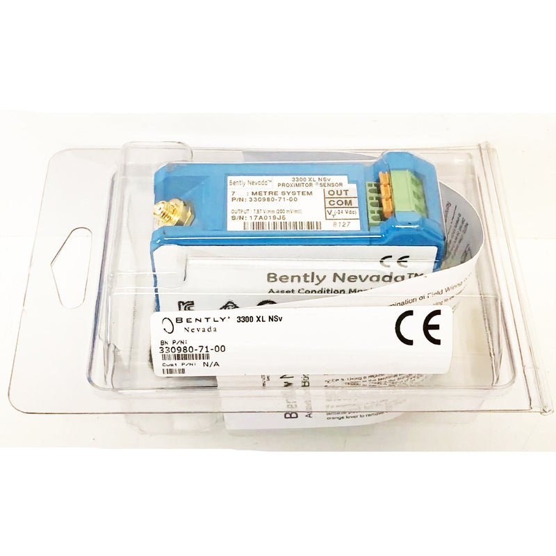 330980-71-00 Bently Nevada Proximitor Sensor 3300 XL NSv Series