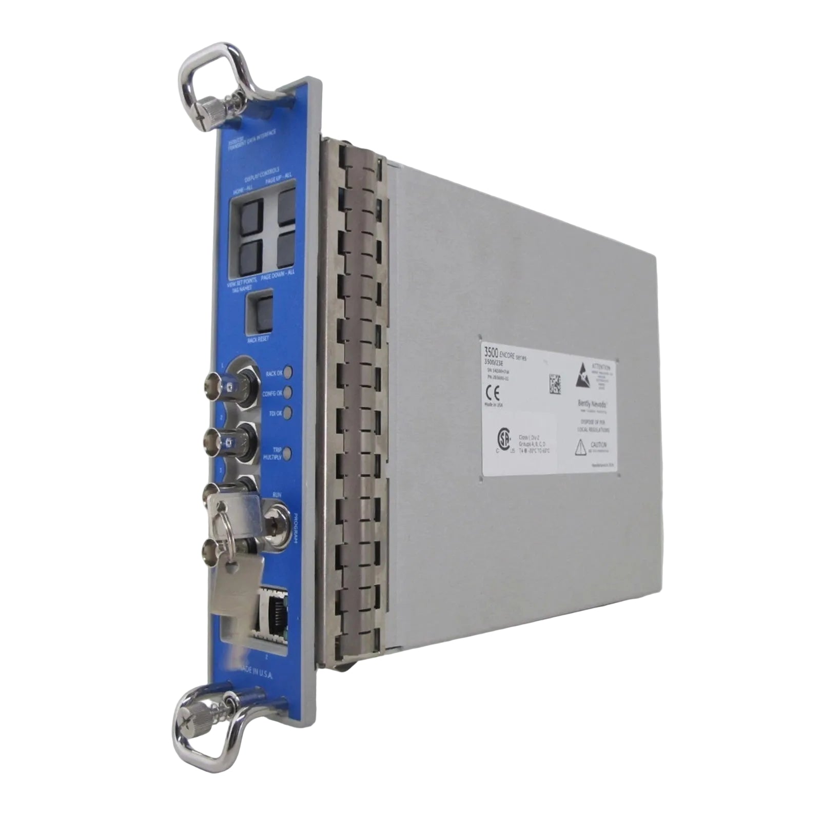 3500/23E Bently Nevada 3500 System Transient Data Interface