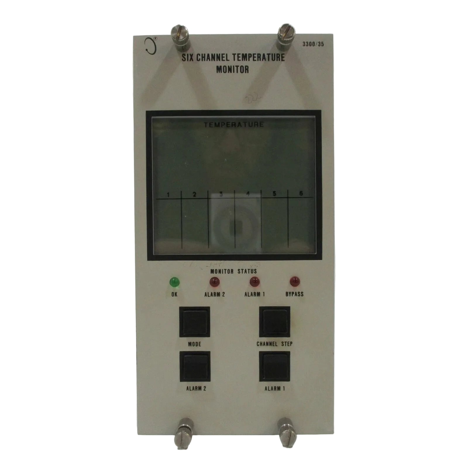 Monitor de temperatura de seis canales Bently Nevada 3300/35-12-02-02-00-00