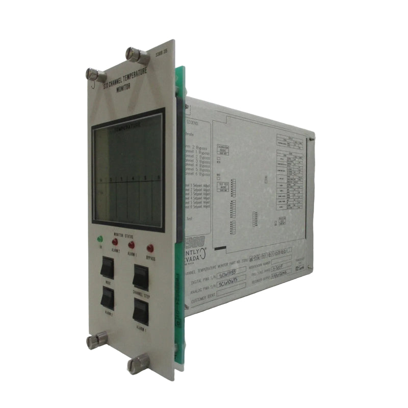 Monitor de temperatura de seis canales Bently Nevada 3300/35-12-02-02-00-00