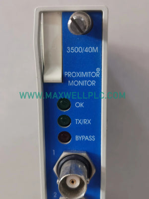 Bently Nevada 3500/40M-01-00 Proximitor Monitor Module 3500 Series