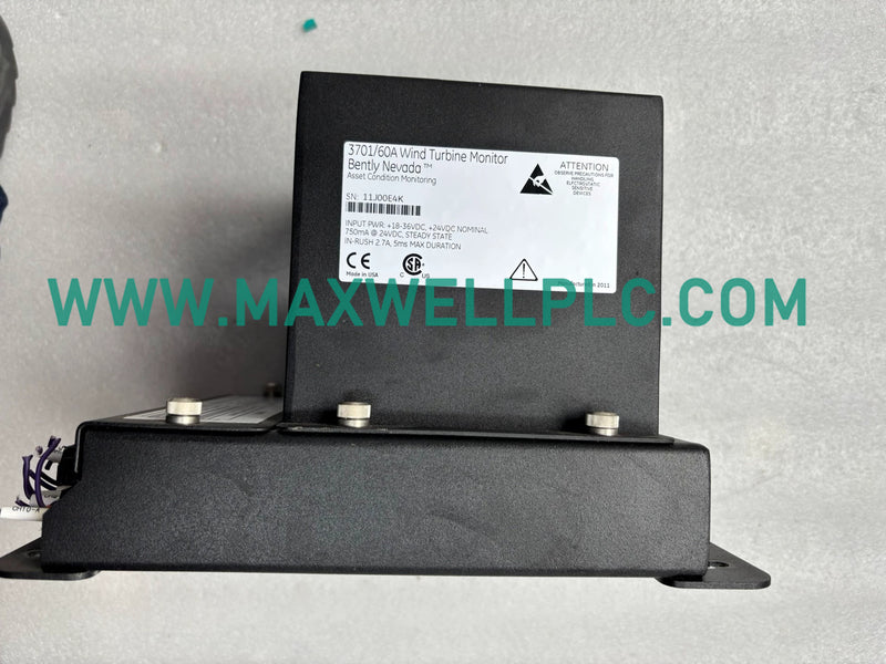 3701/60A Bently Nevada Wind Turbine Monitor 3701 Machinery Dynamics Monitor
