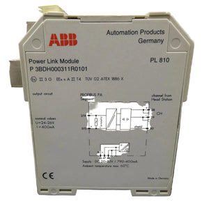 ABB PL810 PROFIBUS PA Power Link Module 3BDH000311R0101