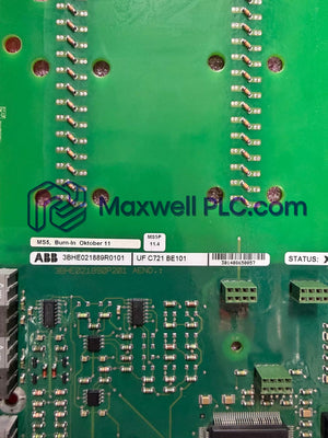 UF C721 BE101 3BHE021889R0101 ABB ADCVI-Board Advant OCS/800xA Series