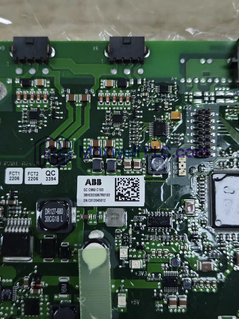 ABB AC 800PEC GC C960 C103 3BHE033067R0103 TARJETA DE INTERFAZ DE FASE
