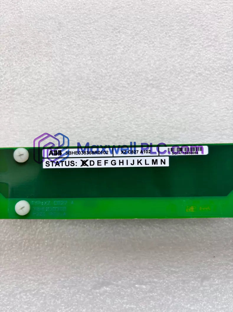 XZ C827 A102 3BHE038368R0102 ABB AC 800PEC Control Board