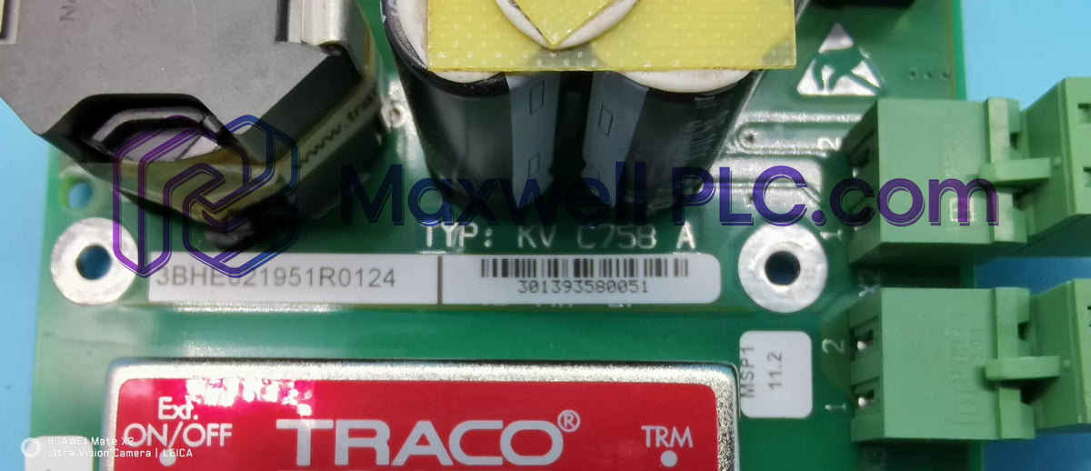 3BHE021951R0124 KVC758A ABB Power Supply Board ACS5000 Series