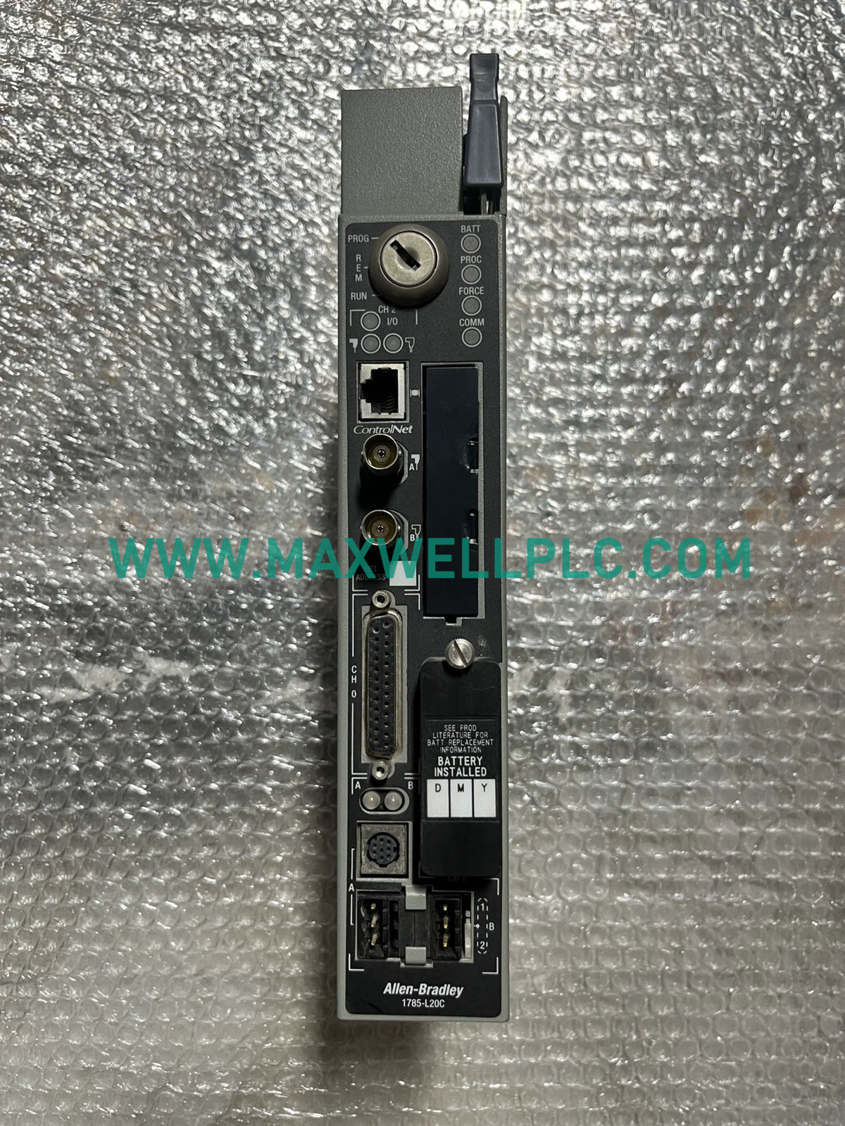 Allen-Bradley 1785-L20C PLC-5/20 ControlNet Processor Module PLC-5 Series