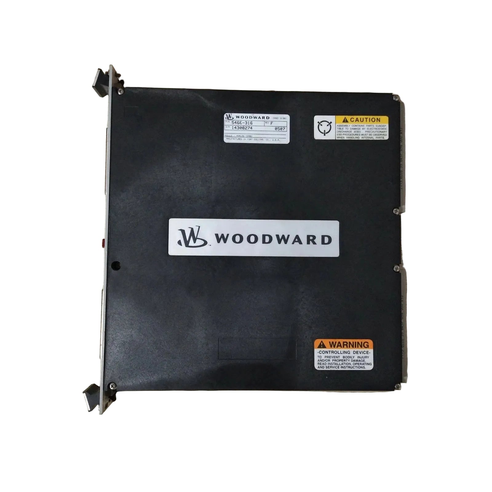 Woodward 5463-316 Control and I/O Interface Module | Turbine & Generator Management