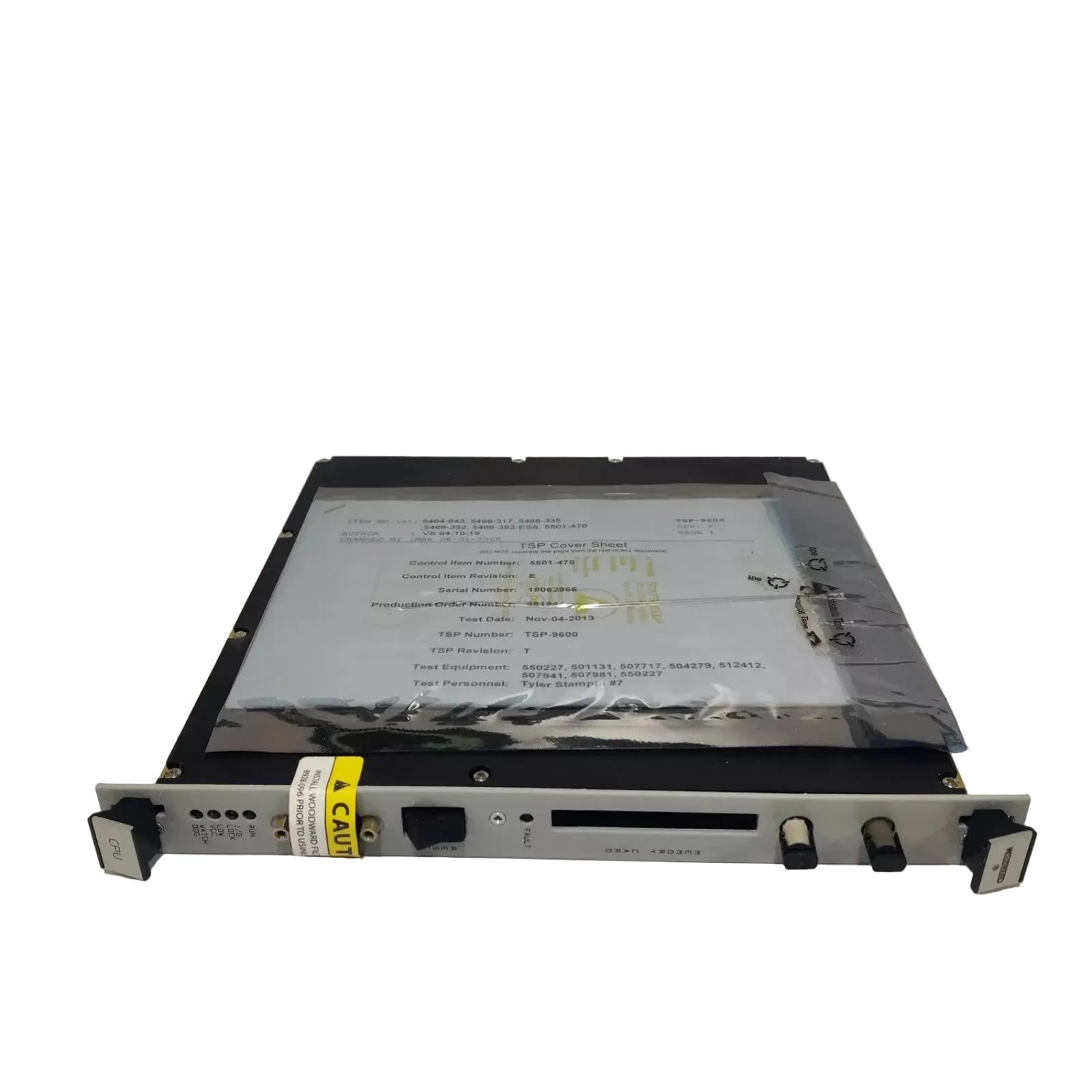 Woodward 5501-470 MicroNet CPU Non-Volatile Memory Module