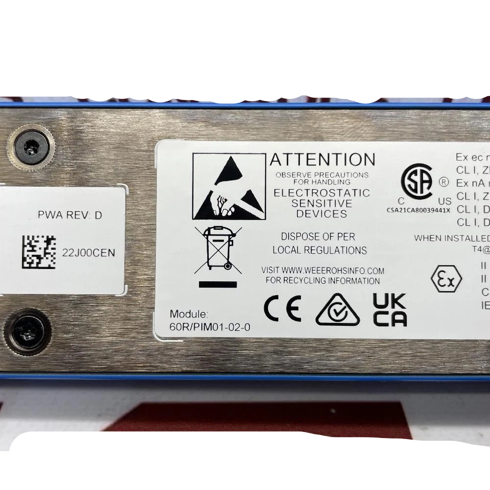 60R/PIM01-02-0 Bently Nevada 3U Power Input Module Orbit 60 Series