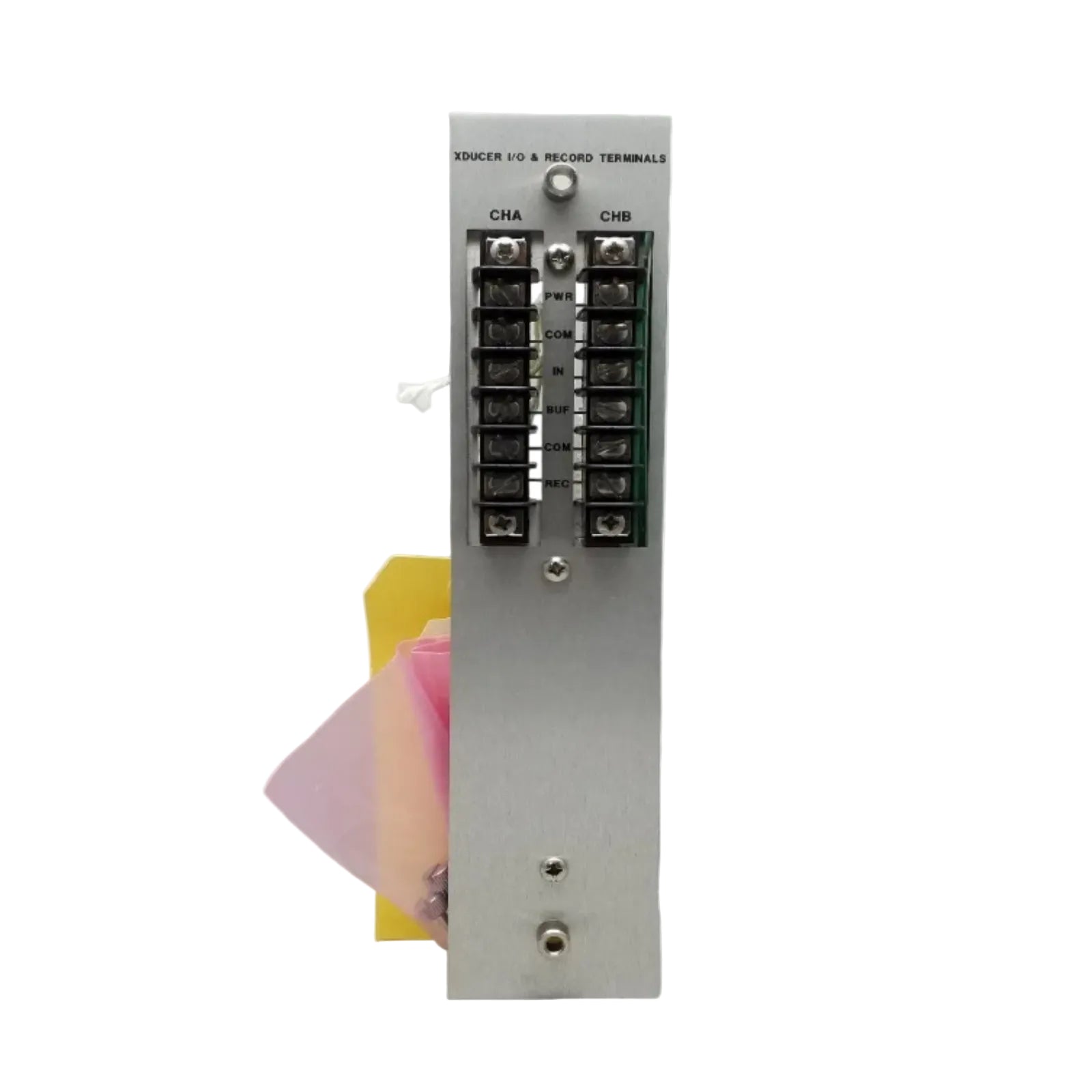 81544-01 لوحة توصيل Bently Nevada Dual Differential Expansion Monitor (جهاز مراقبة التمدد التفاضلي المزدوج)
