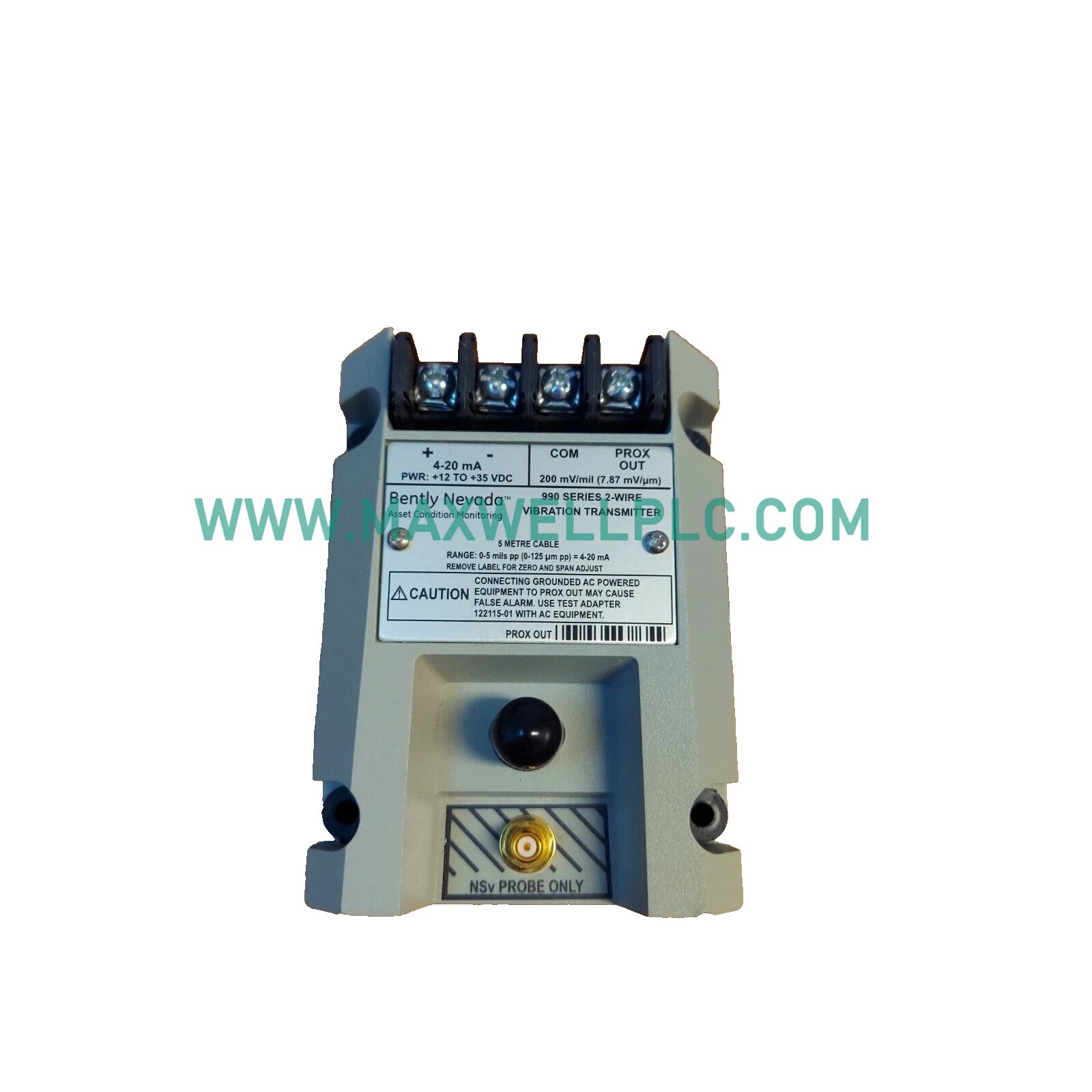 990-05-50-02-05 Bently Nevada Vibration Transmitter 990 Series