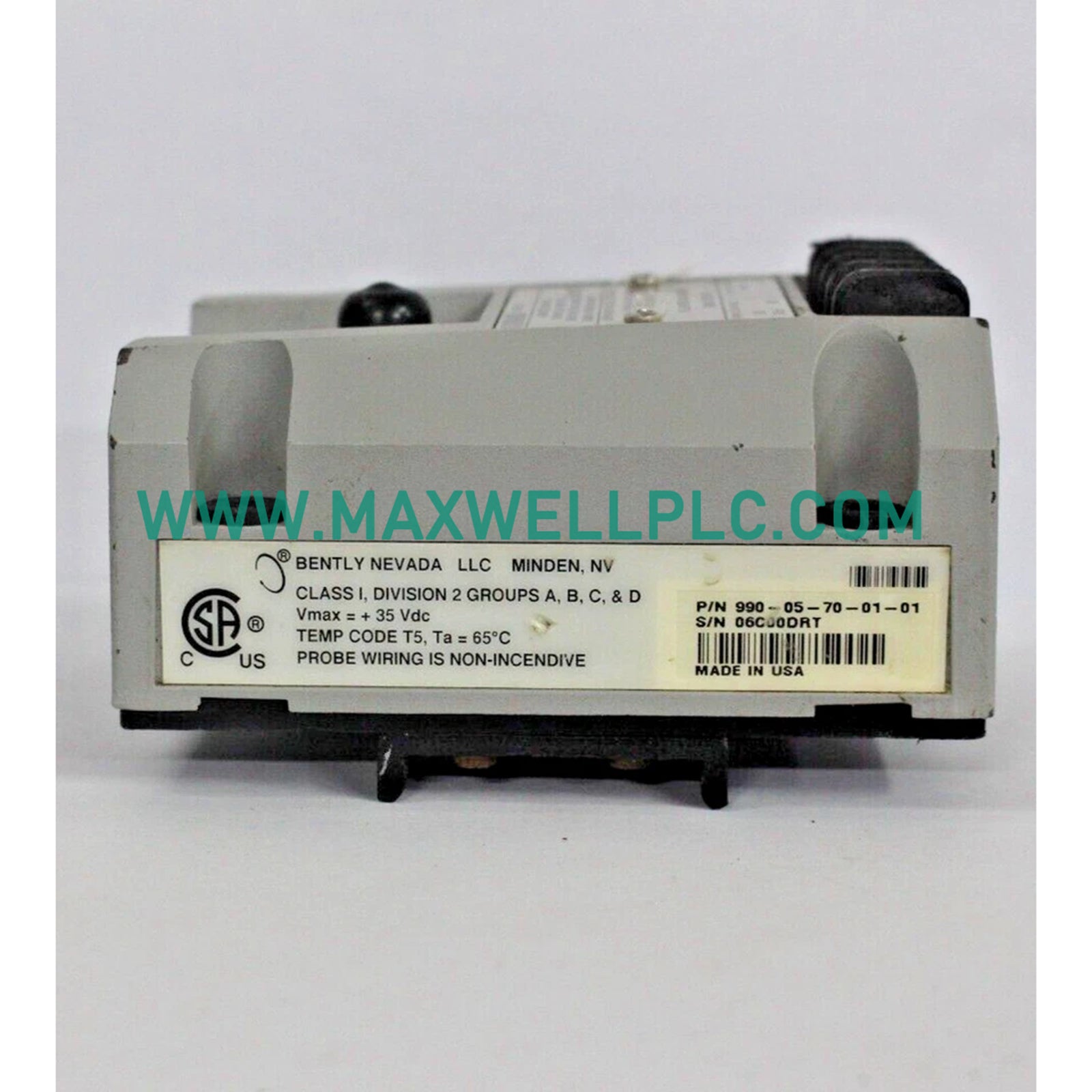 Transmisor de vibración serie 990 de Bently Nevada 990-05-70-01-CN