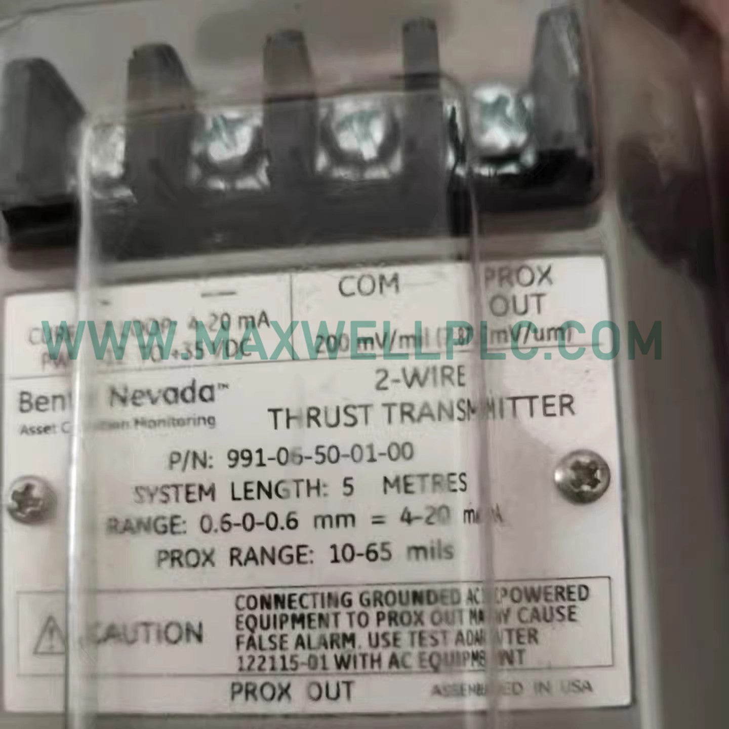 991-06-50-01-01 Bently Nevada 990/991 Series Thrust Transmitter