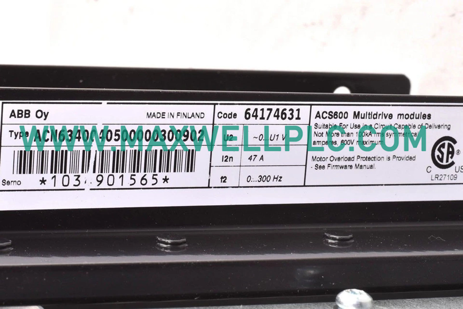 ACN6340040500000300902 ABB Frequency Converter ACS 600
