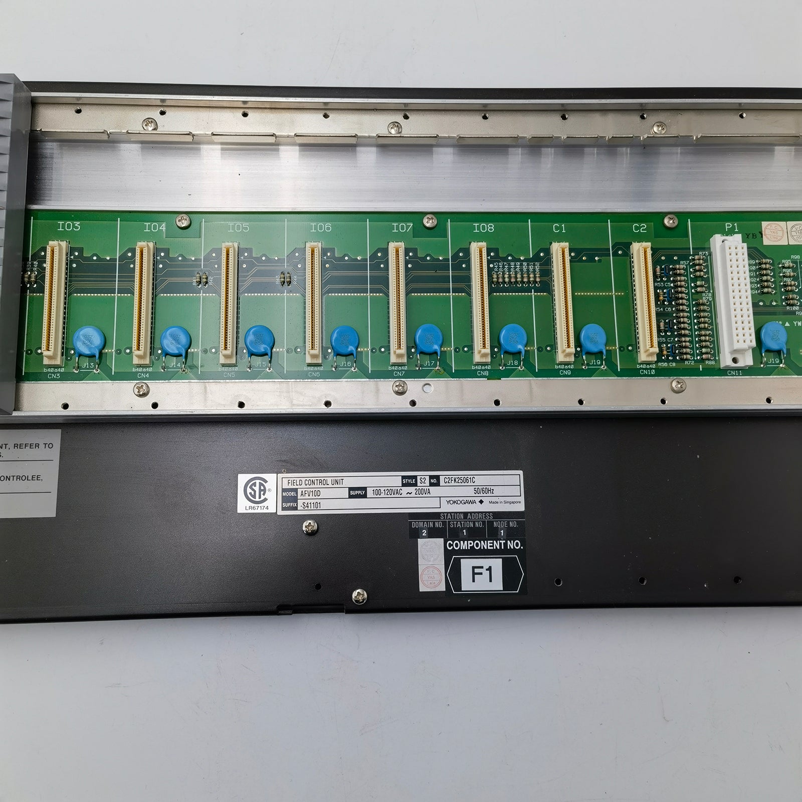 وحدة التحكم الميدانية المزدوجة AFV10D-S41101 Yokogawa واجهة Vnet/IP